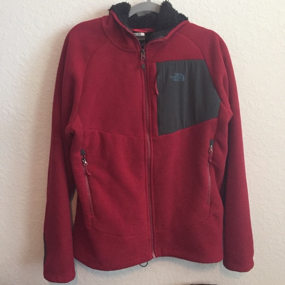 The North Face Mens Fuzzy Zip Up Hoodie 